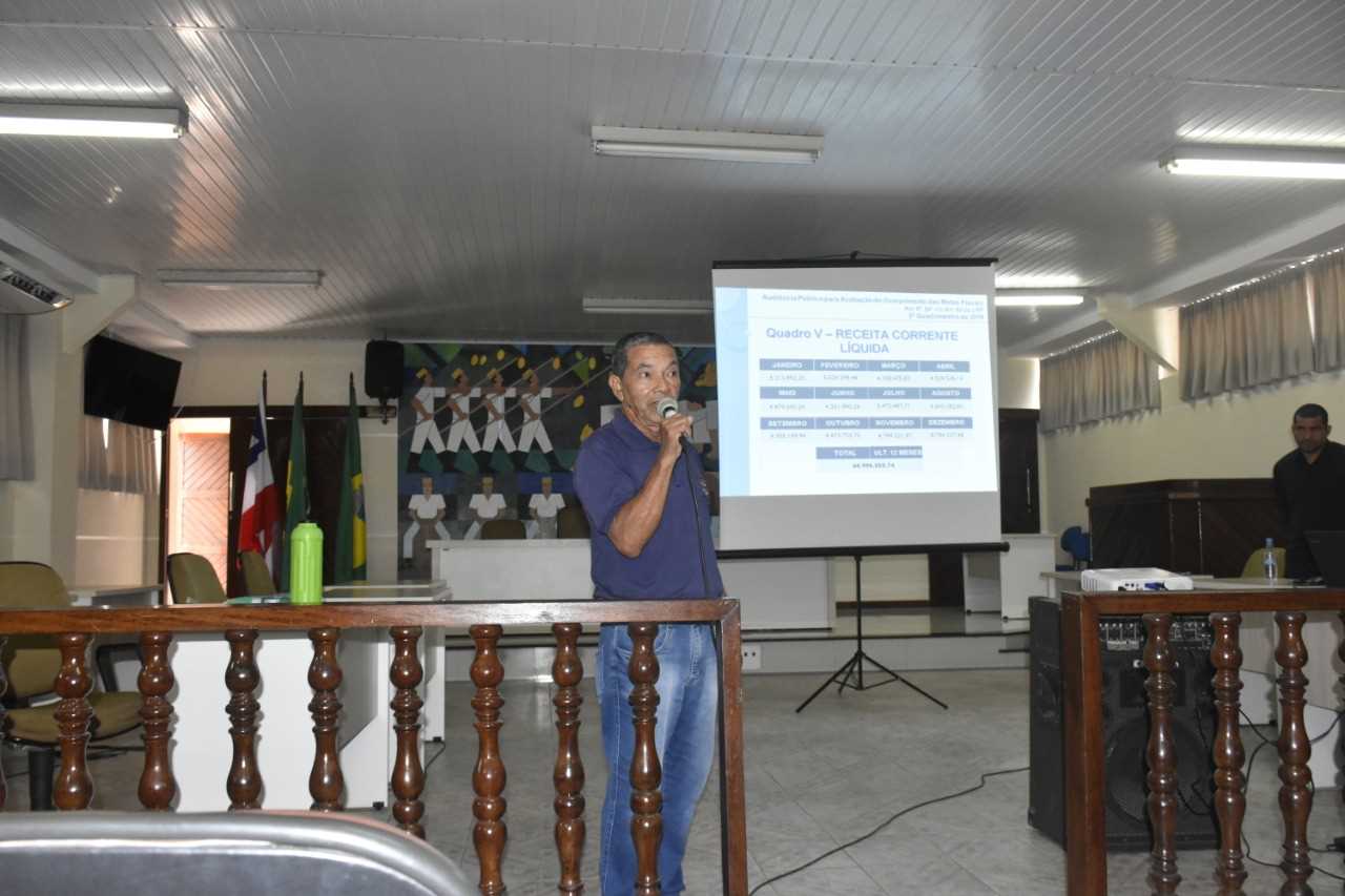 Camacã: Prefeitura realiza Audiência Pública referente ao 3º Quadrimestre de 2019
